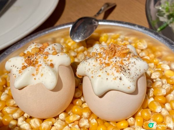 🤩超可愛蛋殼🤩 一口 carbonara 的快感😋😋💞