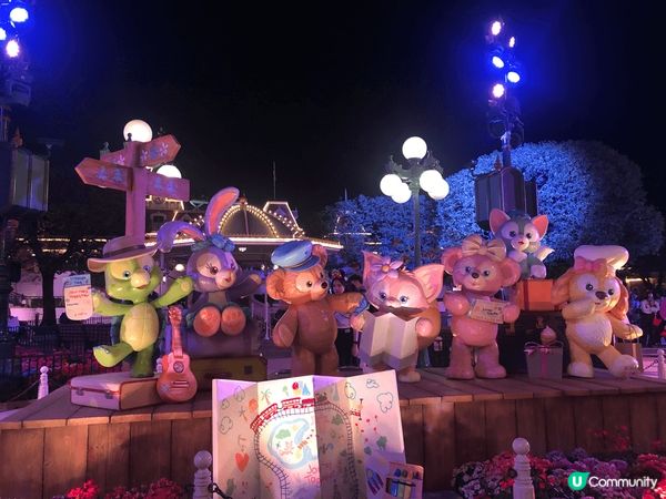 #社群三月快閃送 **廸士尼星夢光影之旅，Duffy與好友年...