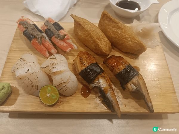 簡單嘅壽司，因為材料新鮮，就十分簡單好味