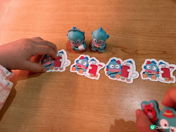 壽司郎聯乘水怪，食蛋糕有飾物送，非常可愛！