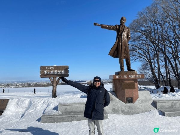北海道冬天落雪日子真係好靚