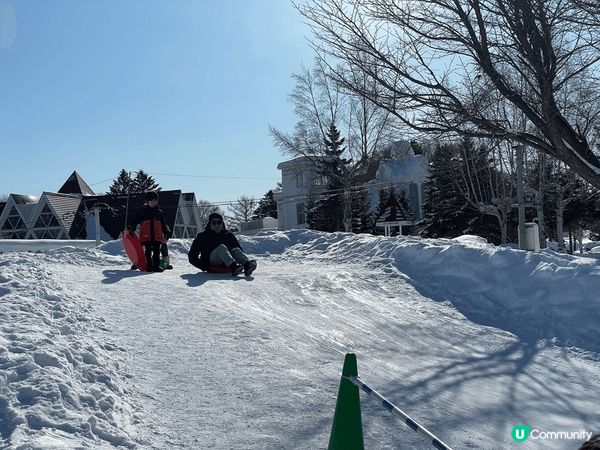 北海道冬天落雪日子真係好靚