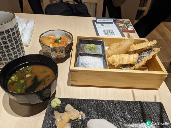 沙田壽司朗旗下杉玉居酒屋，壽司+天婦羅組合十分美味，裝修日式...