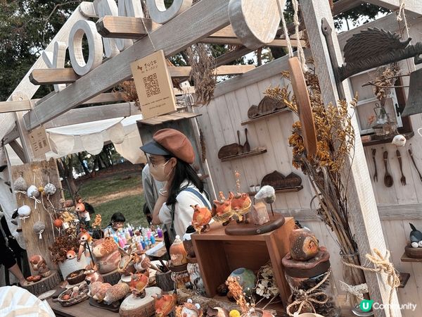 幸運地遇上市集，市集上有好多不同而有特色精美的當地手工藝品，...