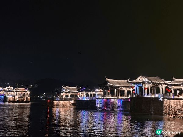 推薦汕頭美食觀光，廣濟橋係一個古色古香既地方，夜光十色，還有...