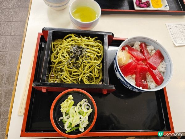 京都宇治特色宇治抹茶烏冬，