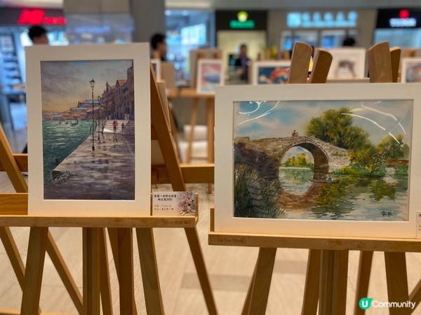 🎨 親子藝術之旅，符聞一老師水彩畫師生展！