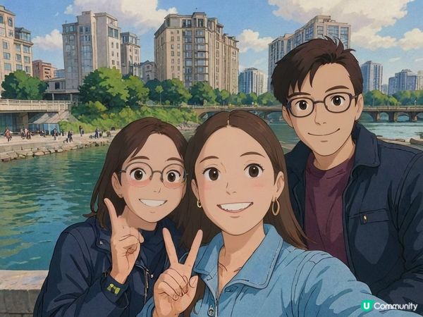 與父母的鴨脷洲一日遊～