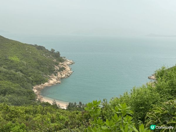 来自长洲岛的美丽风光，在山上可以俯瞰长洲岛全景