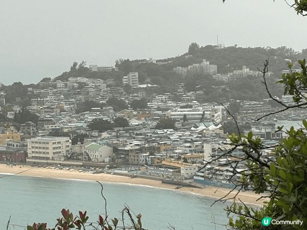 来自长洲岛的美丽风光，在山上可以俯瞰长洲岛全景