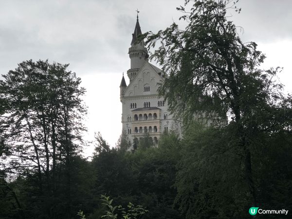 香港迪士尼，德國城堡及歐洲風景