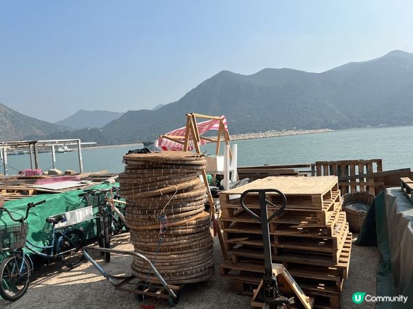 放假時與朋友去了大澳郊遊，發現很多打卡位，還有