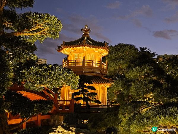 鑽石山志蓮淨園，交通便利，地鐵直達，園景雅緻，唐式建築古色古...