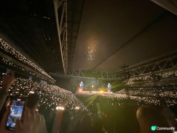 入到啟德場睇Coldplay香港嘅演唱會，係咪贏咗99.9%...