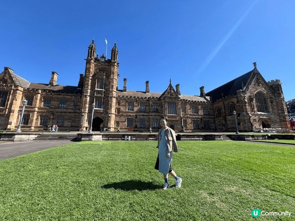 雖然係秋天的悉尼，但藍天白雲、青風送爽！ 草地打卡最chil...