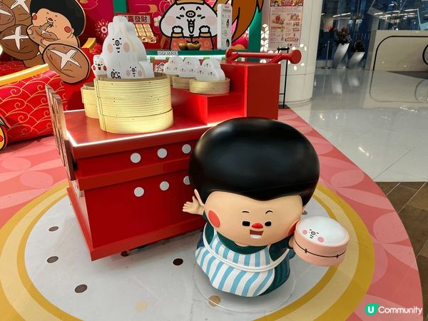 尖沙咀iSquare裏便有龍鳳茶樓，同屋企人去飲茶，見到呢個...