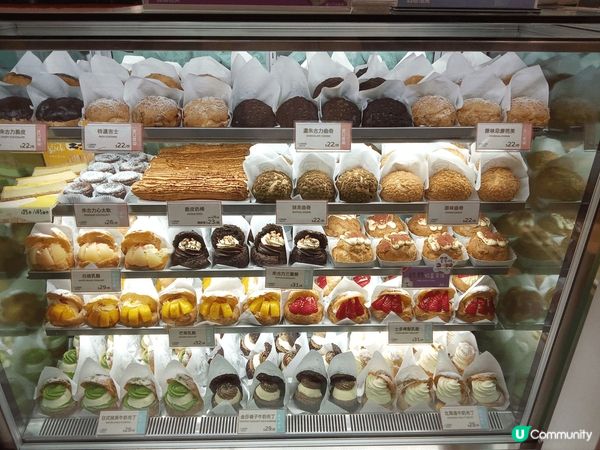 連鎖泡芙店「西樹泡芙」，主打現多款口味嘅日式泡芙😙欣賞佢地品...