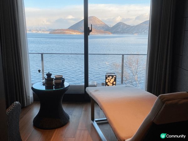 北海道之行，食包睡好，看着洞爺湖的美景，浸著天然溫泉，所有煩...