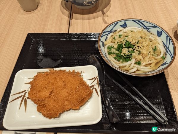 沙田新城市新開食店-丸龜製麵，烏冬鮮鮮即煮，麵質Q彈有口感，...