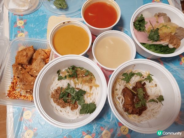 我上載的圖片係我最愛的米線陣，今次食左我最鍾意的大汗豬扒擔擔...