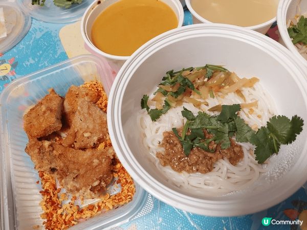 我上載的圖片係我最愛的米線陣，今次食左我最鍾意的大汗豬扒擔擔...