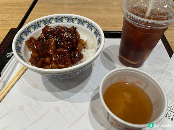 Apm日式角切鰻魚飯，味道肥美好食，價錢合理