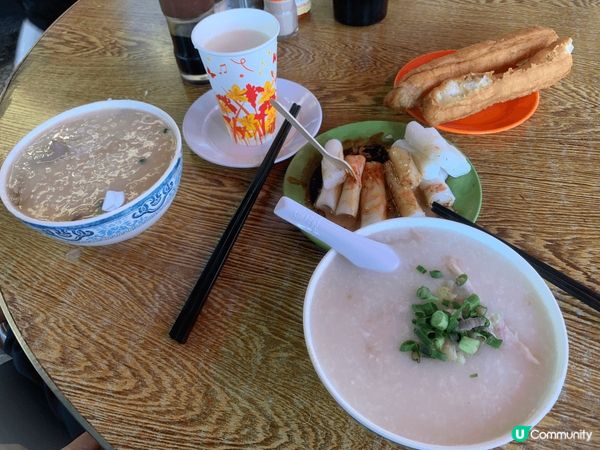 第一次食長洲黎恩記，好抵又飽肚，埋單100蚊都唔洗，腸粉滑、...