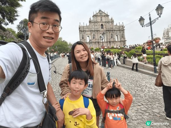澳門係一個好美麗又FUN的城市，首先，好多親子的地方，例如：...