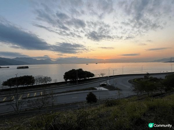 澳門手信街，香港日落照