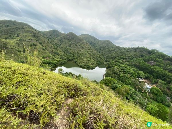 上水心形湖打卡 🗺️❤️看正面和側面心形😍