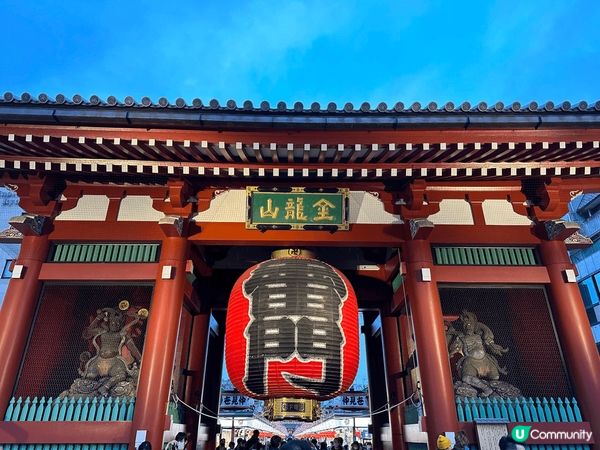 雷門（Kaminarimon）是東京淺草寺的主要入口，也是東...
