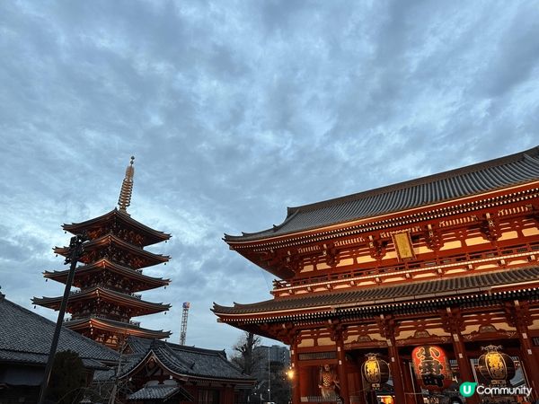 雷門（Kaminarimon）是東京淺草寺的主要入口，也是東...
