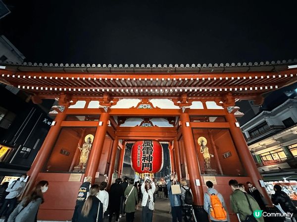 雷門（Kaminarimon）是東京淺草寺的主要入口，也是東...