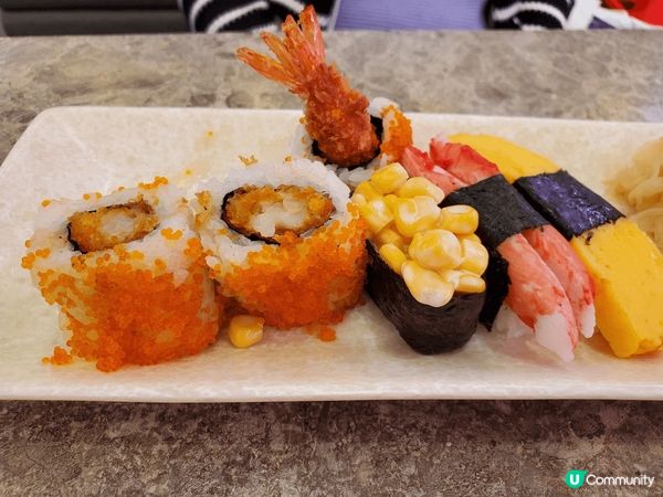 最近食了元氣壽司平日的下午茶餐，壽司有很多不同款式可供選擇，...