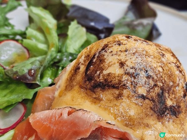 黑松露芝士薯條，就算係咁邪惡，我都忍唔住要食晒佢，仲有三文魚...