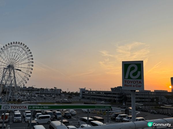 關西臨空城三井outlet非常大，分咗兩大部份，風景好靚！O...