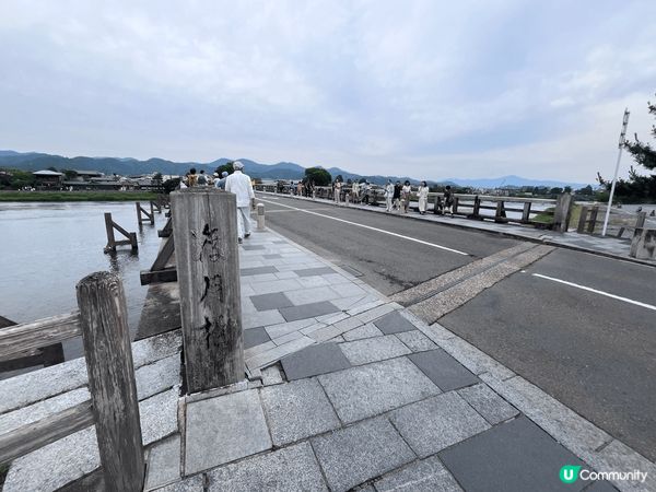 京都嵐山公園真係一個好舒服嘅地方，雖然都會好多遊客，但係都係...