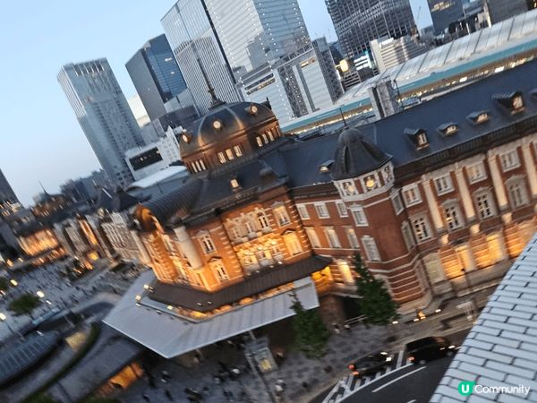 東京車站夜晚景色真係好靚但係要影到咁靚嘅相要去對面嗰棟大廈 ...