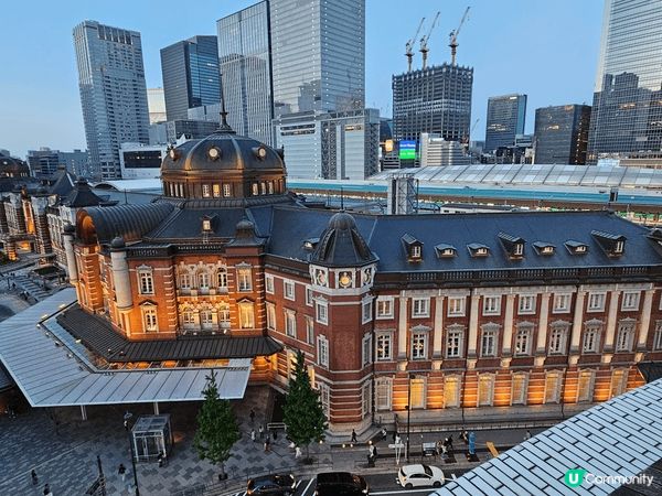 東京車站夜晚景色真係好靚但係要影到咁靚嘅相要去對面嗰棟大廈 ...