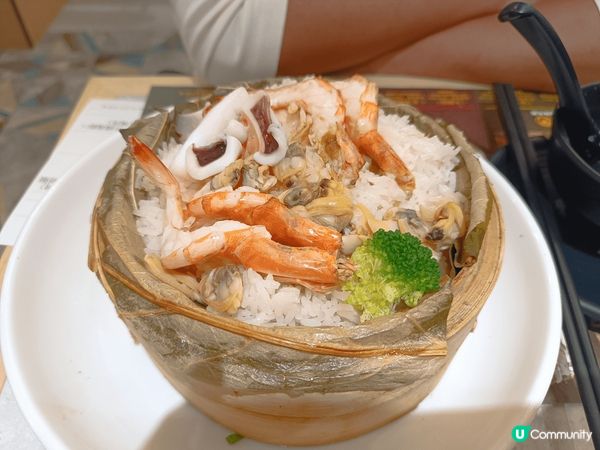 最近去試鍋心的海鮮粥同蒸飯，同大大煲的蒸海鮮鍋唔同，就算一個...