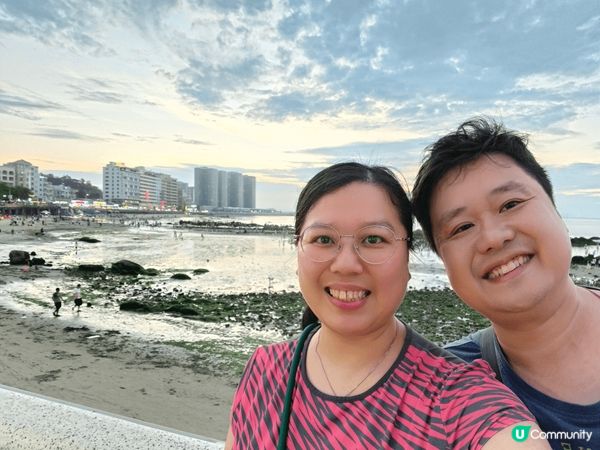 🌊 五一沙扒灣夜遊記：煙花、海鮮與夜未眠🌙