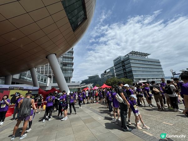 我地返家左係科學園舉行既熊本熊Run🐻