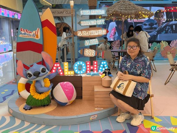 海港城史迪仔展覽區，鐘意迪士尼既我當然唔可以錯過啦！當天真係...