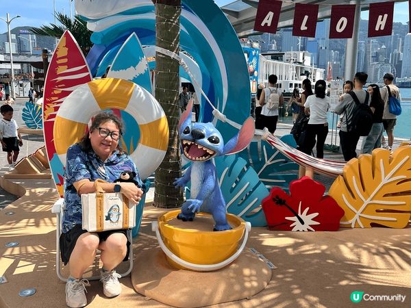 海港城史迪仔展覽區，鐘意迪士尼既我當然唔可以錯過啦！當天真係...