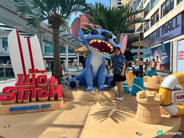海港城史迪仔展覽區，鐘意迪士尼既我當然唔可以錯過啦！當天真係...