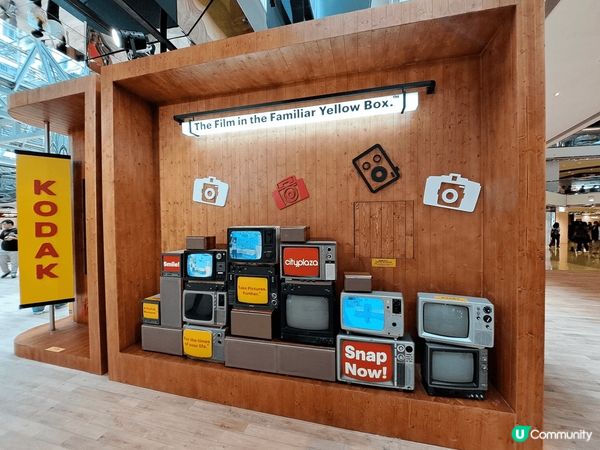 依家興番菲林相機，近期太古城同Kodak合作整左個主題活動，...