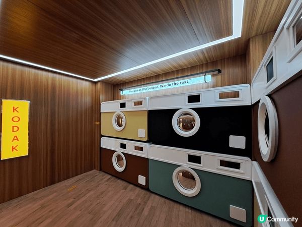 依家興番菲林相機，近期太古城同Kodak合作整左個主題活動，...