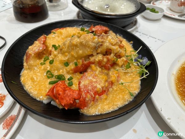 去了紅磡稻香酒樓吃晚飯，點了一個特價龍蝦海膽汁烏冬$128，...