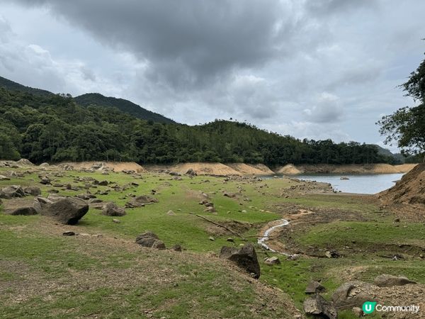 城門水塘，四季景色都不同，水塘漲水退水都有不一樣的景觀