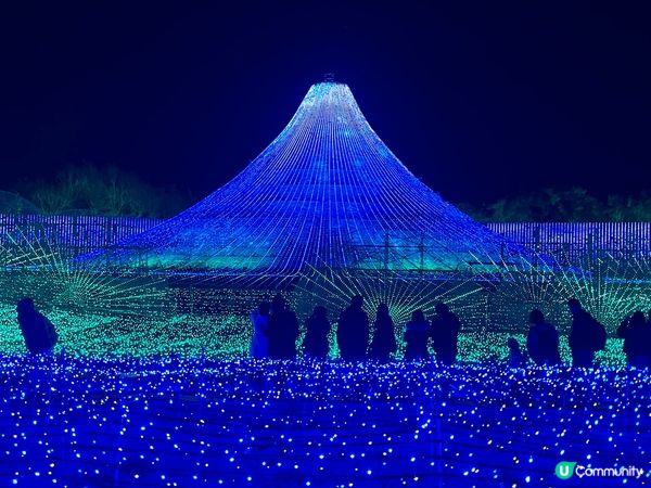 日本三重縣名花之里有國內最大型的燈光Show，處處打卡位，非...